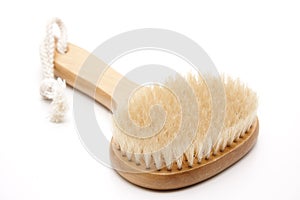 Massage brush with bristles