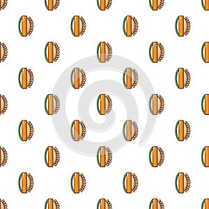 Massage brush pattern seamless