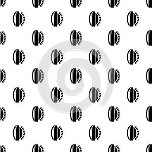Massage brush pattern vector seamless