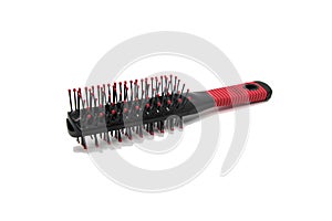 Massage brush on a white background