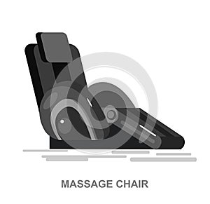Massage chair Vector detailed