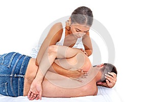 Massage chiropractic manipulation