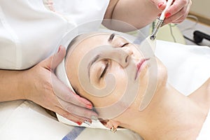 Massage and facial peels