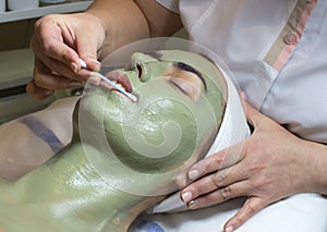 Massage and facial peels