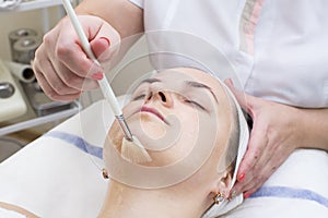 Massage and facial peels