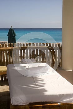 Massage Hut at Beach