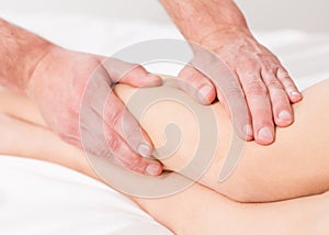 Massage lymphatic drainage therapy