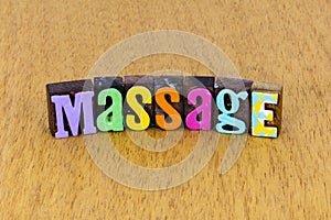 Massage therapy treatment spa health wellness relaxation sensual emotion expression