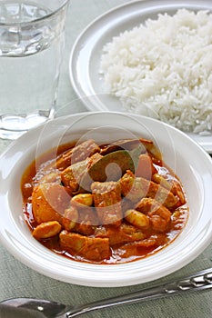 Massaman curry, thai food photo