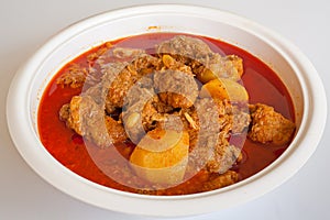 Massaman curry, Thai style food photo
