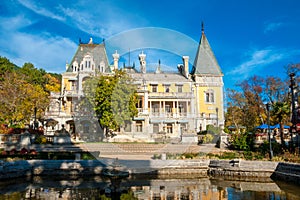 Massandra Palace in Crimea on a Sunny day