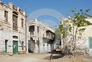 Massawa old town in eritrea