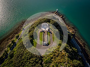 Massey Memorial High Aerial Angle photo