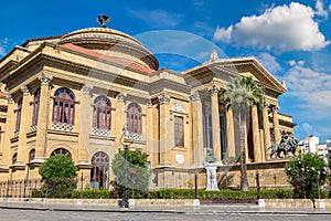 Massimo theatre in Palermo