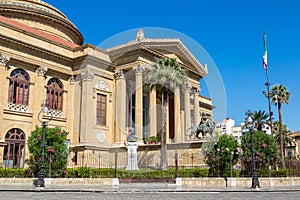 Massimo theatre in Palermo