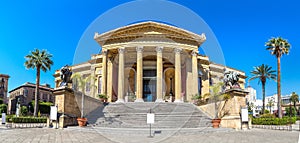 Massimo theatre in Palermo