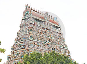 Massive ancient temple complex chidambaram tamil nadu india