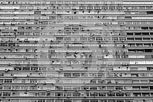 Massive block of flats in Sao Paulo