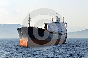 Massive cargo ship photo