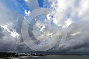 A massive cold front is approaching Dias Bay photo