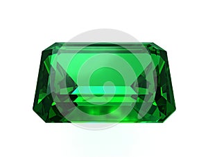 Massive Colombian Emerald Gemstone photo