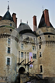 Castle of Langeais in Loire Valley photo