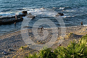 Massive entry of moroccan immigrants on the Ceuta border