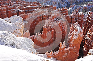 Massive hoodoos in the Utah Mountains