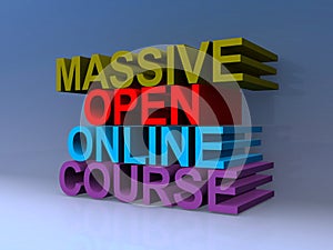 Massive open online course