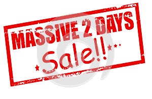 Massive two days sale