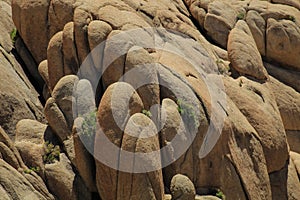 Massive, Unique Rock Formations at Joshua Tree National Park in California