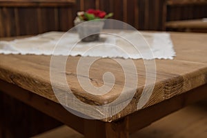 Massive wooden table - massive farm table