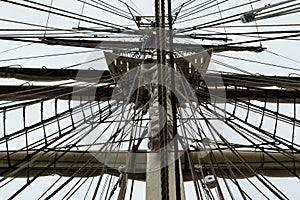 Mast of the Tall Ship, Elissa