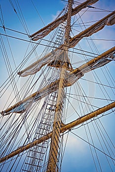 Mast of Sailing Ship