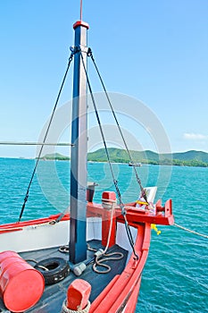 Mast of a ship