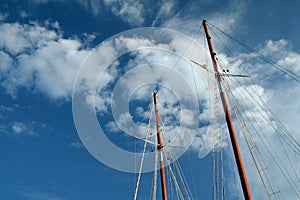 Mast and sky