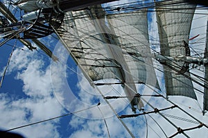 Mast of a Tall Ship