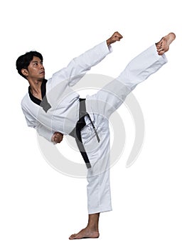 Master Black Belt TaeKwonDo handsome man