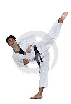 Master Black Belt TaeKwonDo handsome man