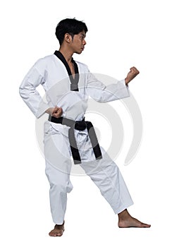 Master Black Belt TaeKwonDo handsome man