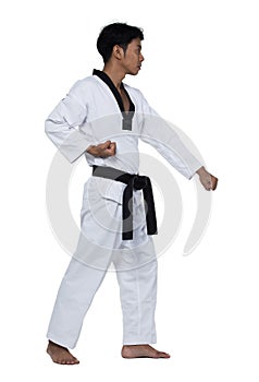 Master Black Belt TaeKwonDo handsome man