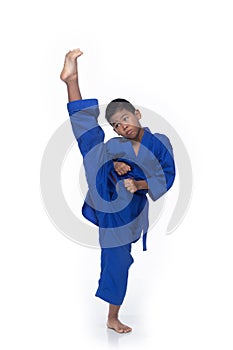 Master Blue II Belt TaeKwonDo kid athletes uniform