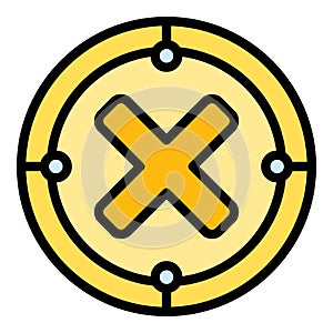 Master of business icon vector flat