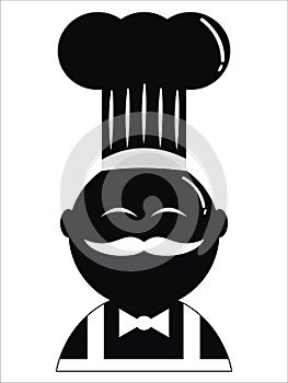 The master chef vector art