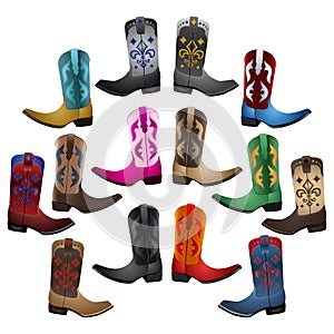 Master collection Cowboy Boots