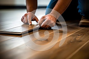 master installation laminate parquet floor generative ai