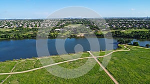 Master-planned community in Brookside neighborhood near Austin, 90-acre Brushy Creek Lake Park, nature trails, scenic