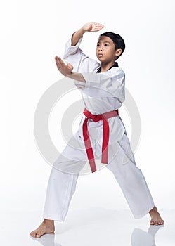 Master Red Belt TaeKwonDo Student