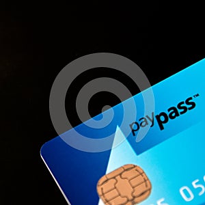 Masterdard PayPass credit card