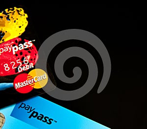 Masterdard PayPass credit cards